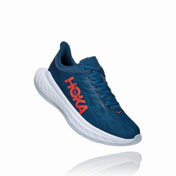 Hoka One One CARBON X 2 Løpesko Dame Marineblå | dryG9n1u
